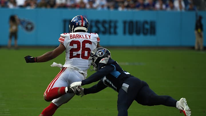 Saquon Barkley Wore Rare Air Jordans Before Giants Game