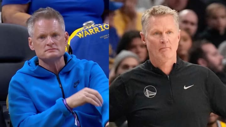 Steve Kerr Lookalike Went Viral During Spurs-Warriors TV Broadcast, and NBA Fans Had Jokes