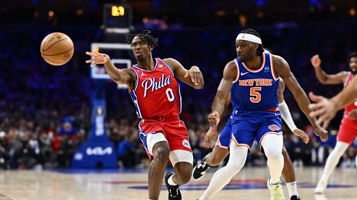 Did Tyrese Maxey Travel for Sixers’ Two-Game Set vs. Knicks?