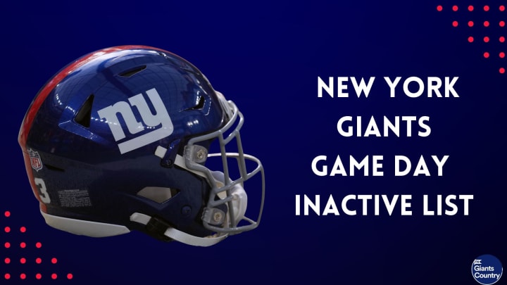 Andrew Thomas, Evan Neal Among Giants' Week 8 Inactives