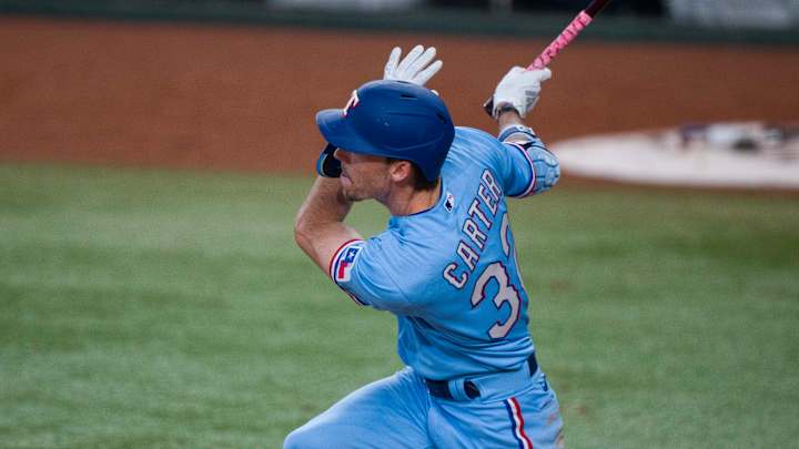 Watch: Evan Carter Crushes First MLB Home Run for Texas Rangers