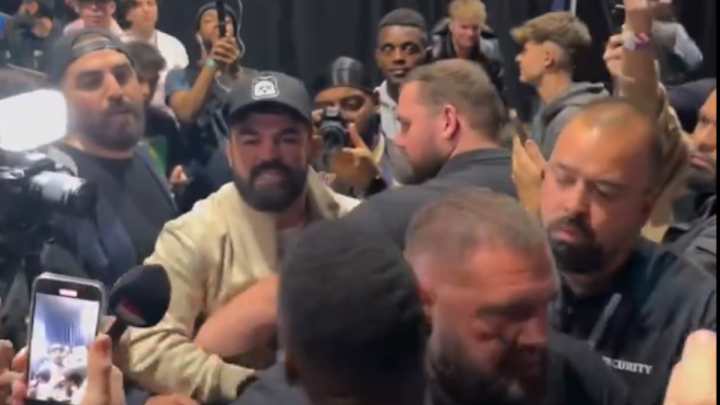 VIDEO: Ex-UFC Slugger Mike Perry Nearly Brawls With Boxer Idris Virgo