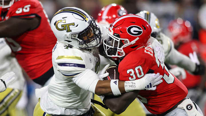 Georgia Tech's Late Rally Comes Up Short vs No. 1 Georgia