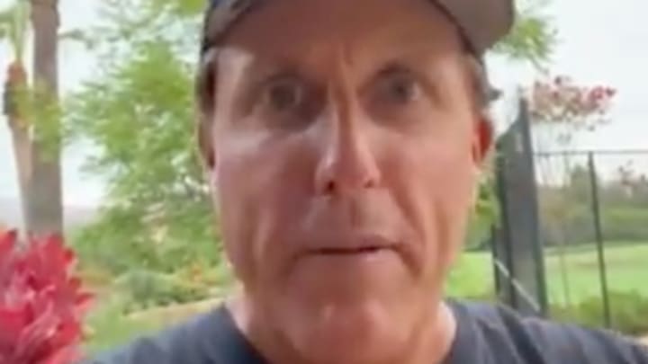 Phil Mickelson Is Posting Wild-Eyed Videos Ripping the USGA