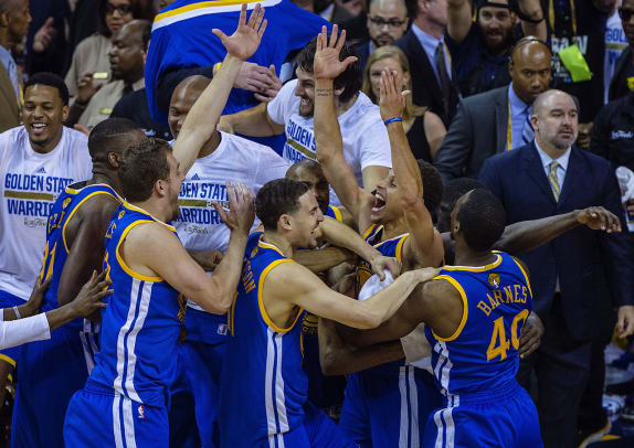 Golden State Warriors celebrate NBA Finals win over Cavaliers - Sports ...