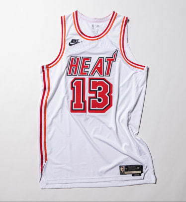 Miami Heat Throwback Jersey, Heat Collection, Heat Throwback Jersey Gear