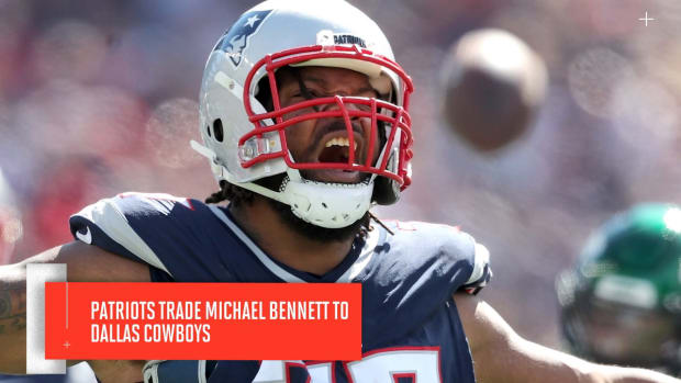 Cowboys' Bennett visiting Pats after brief stint with them