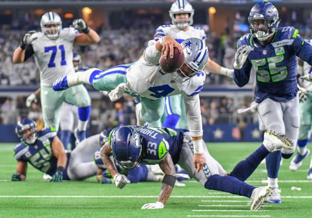 NFL playoffs: Prescott, Cowboys top Seahawks in wild-card - Sports  Illustrated