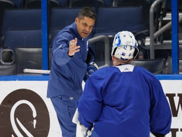 Behind the scenes with Tampa Bay Lightning's Jon Cooper, coaching staff -  Sports Illustrated