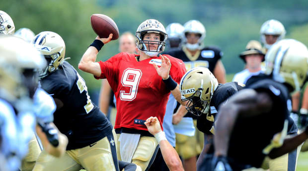 Drew Brees practices, Saints' Sean Payton talks Kliff Kingsbury hire