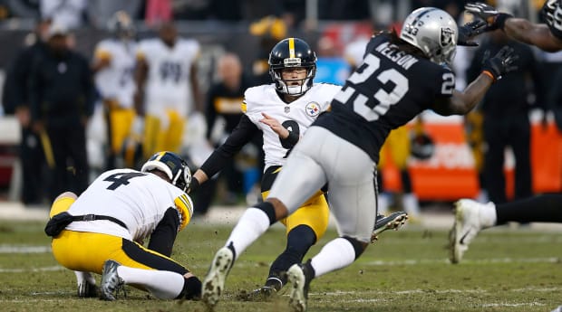 Steelers sign kicker Chris Boswell, cut Josh Scobee