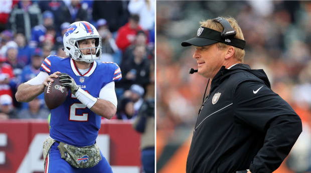 Nathan Peterman: Raiders' Jon Gruden praises backup QB - Sports Illustrated