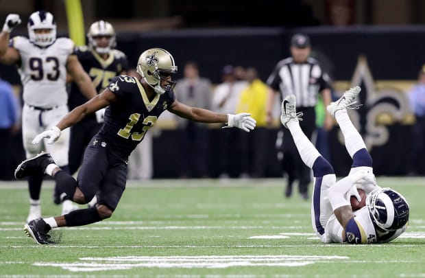 Controversial non-call overshadows Rams-Saints NFC Championship Game