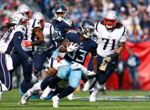 NFL - London Games Titans Darius Jennings Game Used Jersey Vs. Chargers  (October 21st, 2018 )