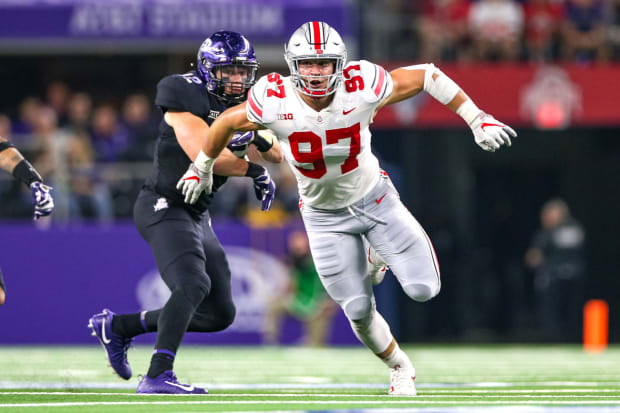 Ejected: Ohio State loses Joey Bosa 1st quarter, tweets apology