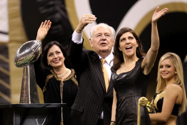 Estranged relatives of late Saints owner Tom Benson selling off