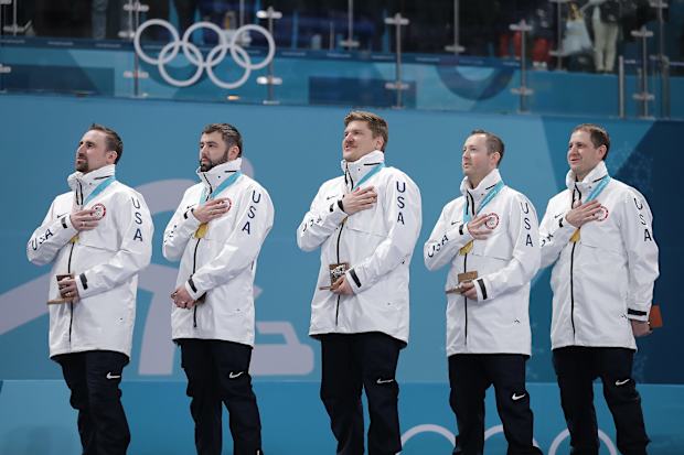 Usa Curling Gold Medal Team Is Busy Surging Since 18 Olympics Sports Illustrated