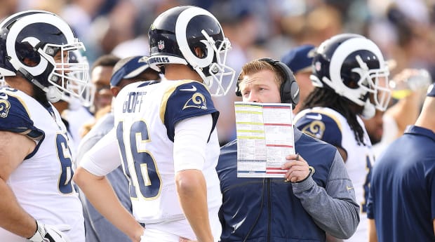 Los Angeles Rams' Sean McVay Loses Battle to Lou Anarumo on Monday Night  Football - Sports Illustrated LA Rams News, Analysis and More