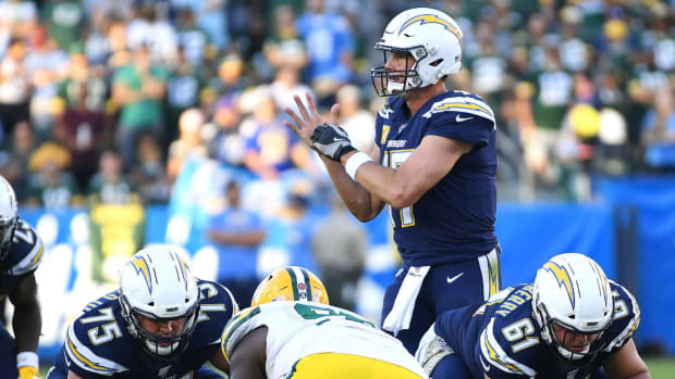 Albert Breer on X: Here's a shot of Chargers DE Joey Bosa in this