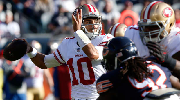 Jimmy Garoppolo, Mentored by Tom Brady, Leads 49ers - Sports Illustrated