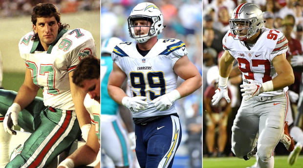 Joey Bosa Walking in Father's Footsteps