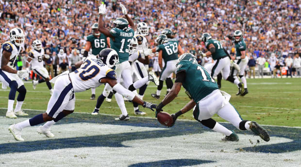 Malcolm Jenkins, Lane Johnson rep Eagles as NFC loses to AFC in