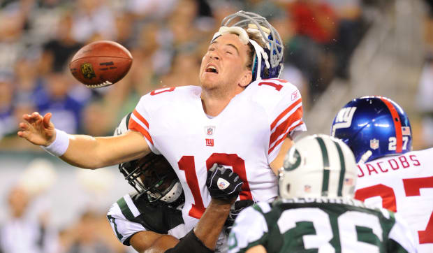 NY Giants' Chris Snee strikes back at Green Bay Packers after nose