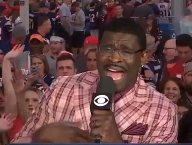 michael irvin outfit today