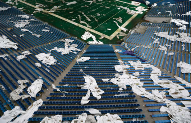 Pontiac Silverdome owners announce design competition to redevelop former Detroit  Lions stadium site 