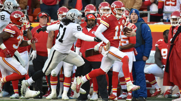 Chiefs' Jeremy Maclin has eclipsed 1,000 receiving yards by earning Alex  Smith's trust