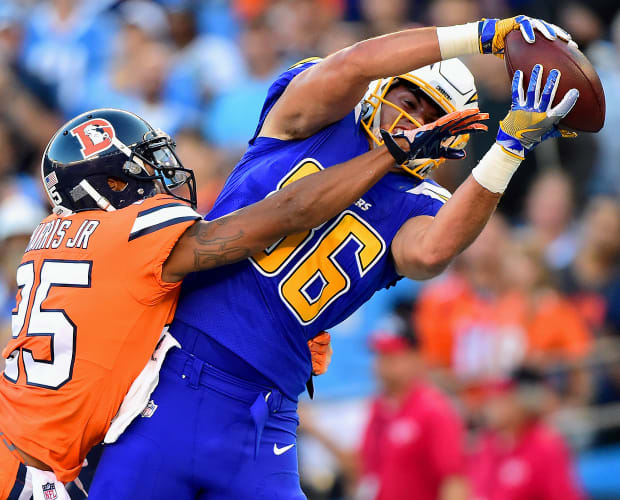 Aaron Rodgers Gave Chris Harris Jr. His 'Clean' Signed Throwback Jersey  After Beating Broncos