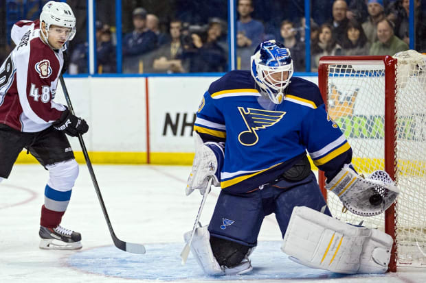 martin brodeur st louis blues jersey