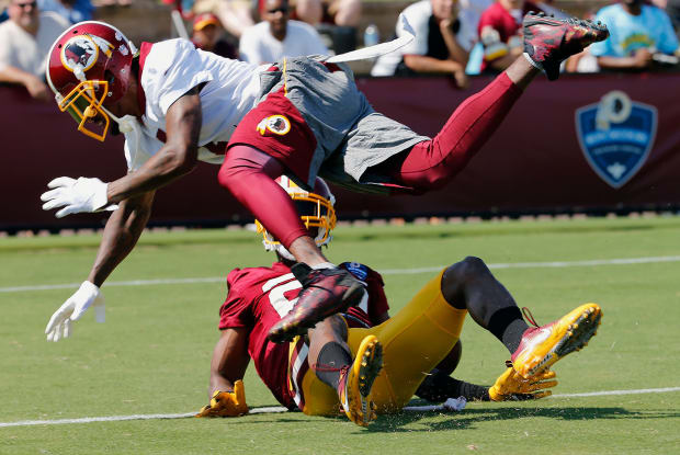 Lot Detail - DeSean Jackson - Washington Redskins - 2016 Game-Issued  Throwback Uniform - Nov. 13 vs. Vikings