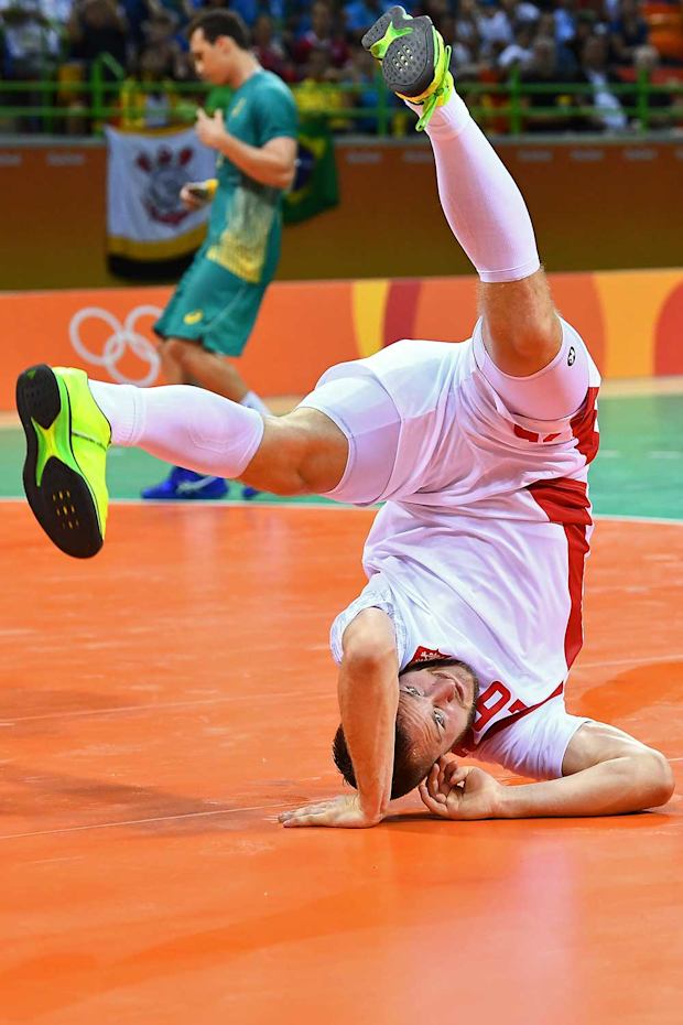 Crashes, Slips and Falls at the Rio Olympic Games - Sports Illustrated