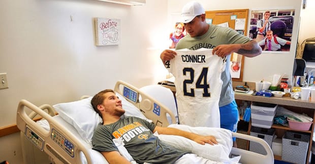 Pitt's James Conner back to football after beating cancer - Sports