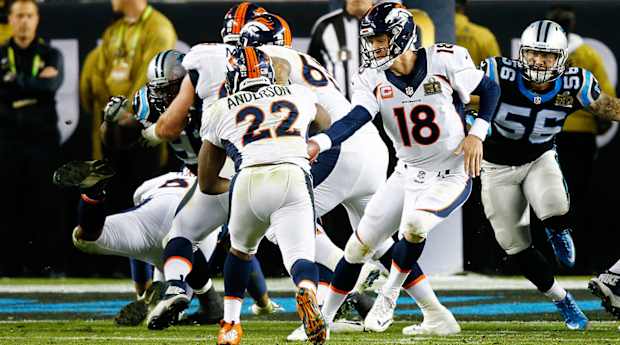 Peyton Manning, Broncos win Super Bowl 50 behind dominating defensive  effort - Stampede Blue