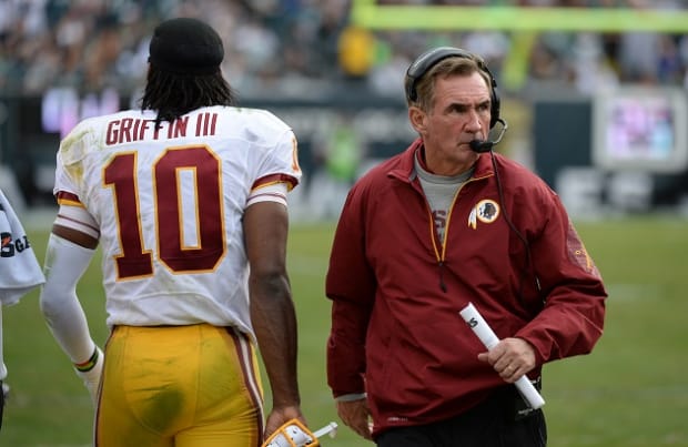 No RG3 as streaking Redskins, Browns meet