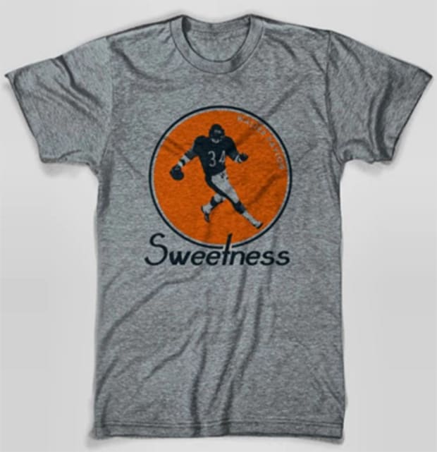 Cleveland Browns Brownie Stiff Arm T-Shirt from Homage. | Officially Licensed Vintage NFL Apparel from Homage Pro Shop.