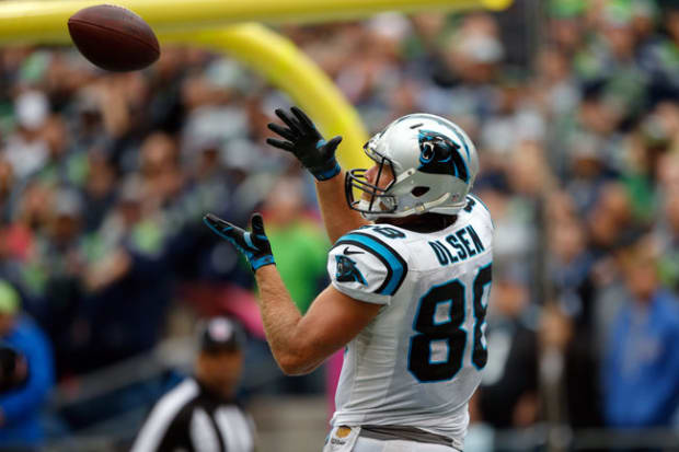 Panthers tight end Greg Olsen has the best selling NFL jersey in Ohio