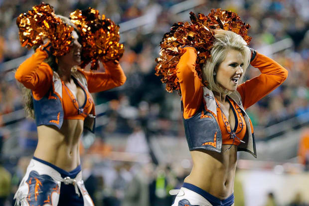 Super Bowl 50 Champions! Denver Broncos!  Broncos, Denver broncos, Broncos  cheerleaders