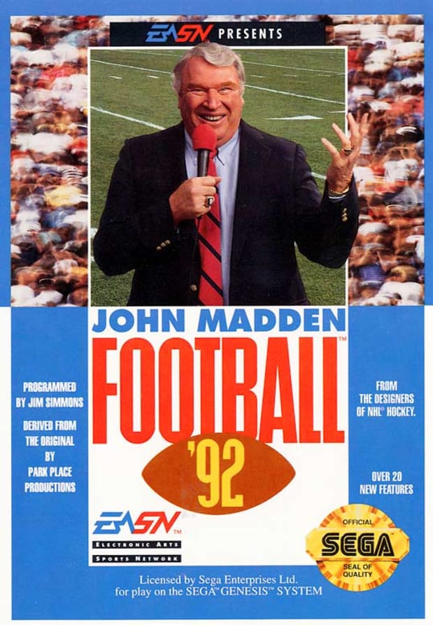 madden 93 cover