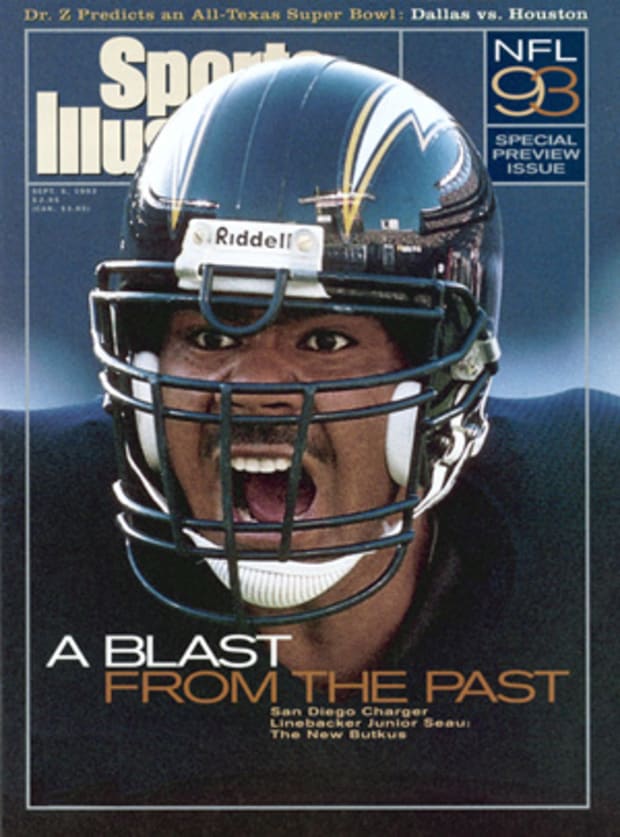 SI Vault: Junior Seau brings honor to his family name - Sports Illustrated