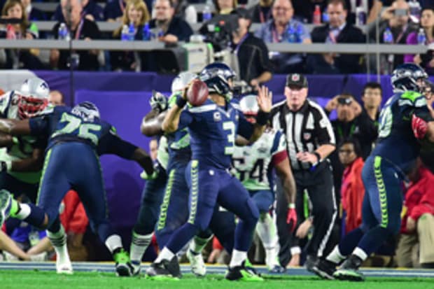 Marshawn Lynch shares reaction to infamous Super Bowl 49 goalline call