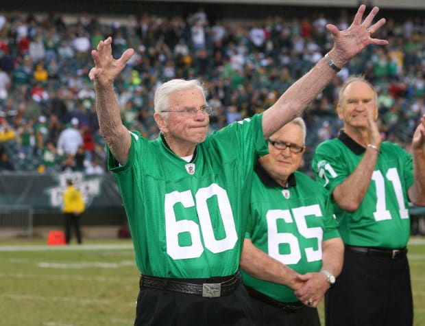 Chuck Bednarik, Philly's 'Concrete' Player, Dies At 89, NPR Article