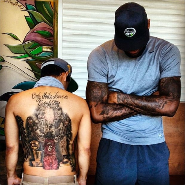 John Wall gets his 1st tattoos  Ballislifecom