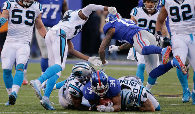 Odell Beckham Jr.'s highlight catch Sunday night opens great debate