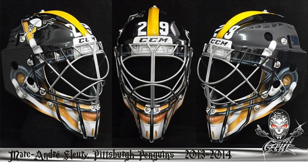 Penguins/Fleury Support The Steelers-Awesome Poster