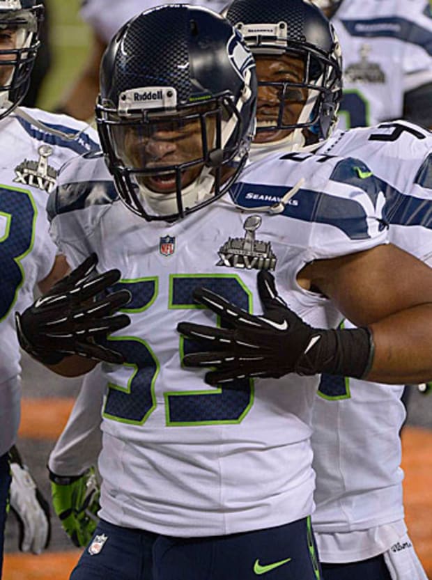 48. Super Bowl XLVIII: LB Malcolm Smith, Seattle Seahawks