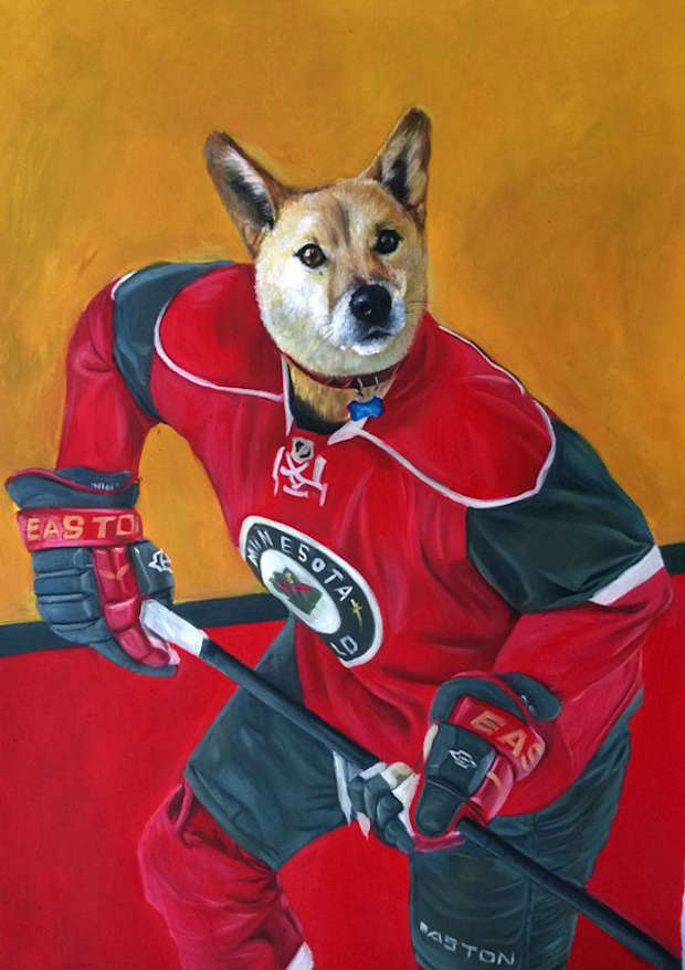 minnesota wild jersey animal