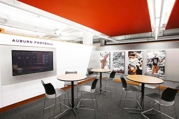 Auburn Locker Room Gets Visual Remake Sports Illustrated